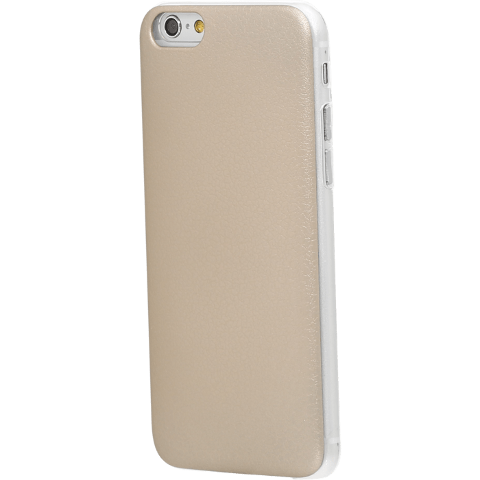 Playcase Slider avec carte CB  pour Apple iPhone 6/6s, Or &eacute;tincelant