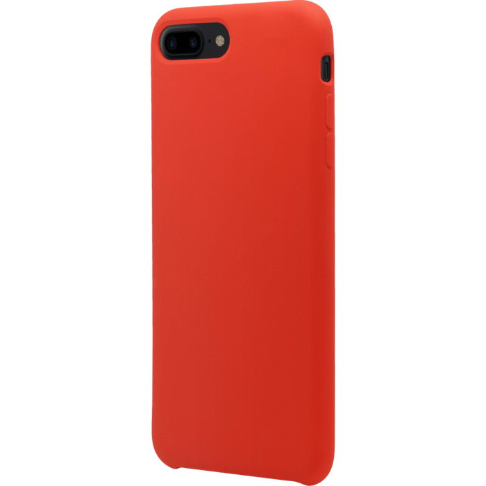 (Edition sp&eacute;ciale) Coque en Gel de Silicone Doux pour Apple iPhone 7/8 Plus, Rouge Ardent