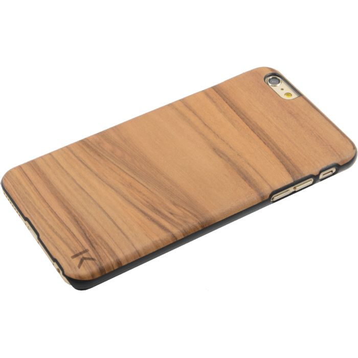 Coque bois pour Apple iPhone 6 Plus/6s Plus, Cappuccino