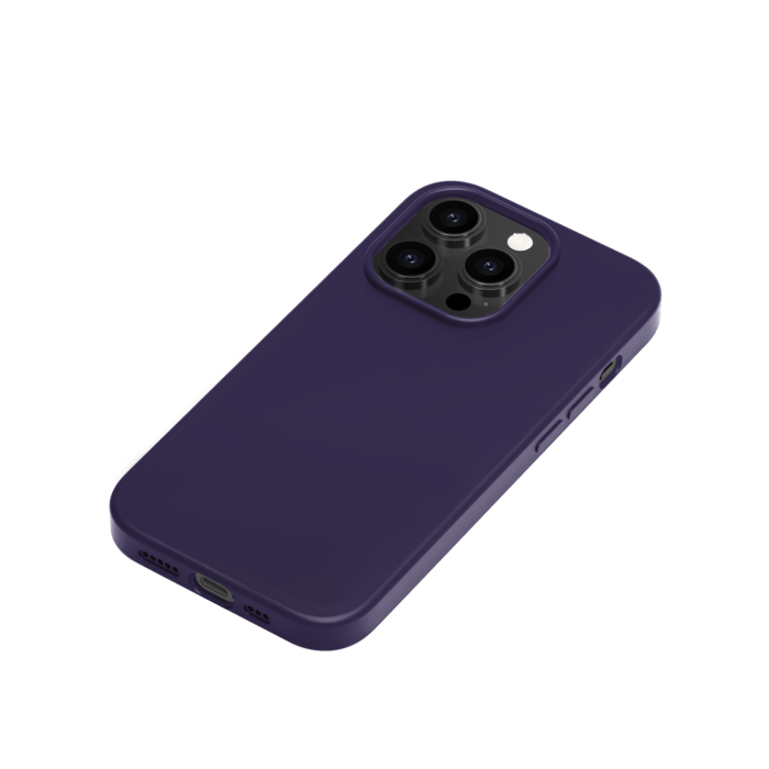 Coque antichoc en gel de silicone doux pour Apple iPhone 14 Pro, Moonvista