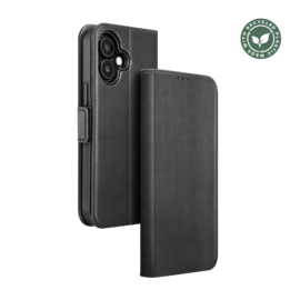 Etui & Coque robuste magn&eacute;tique 2-en-1 et fabriqu&eacute; avec un &eacute;tui en plastique recycl&eacute; pour Apple iPhone 17, Noir Onyx