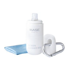 Spray antibactérien Eco-Clean 2-en-1 et kit de nettoyage d'écran en tissu microfibre