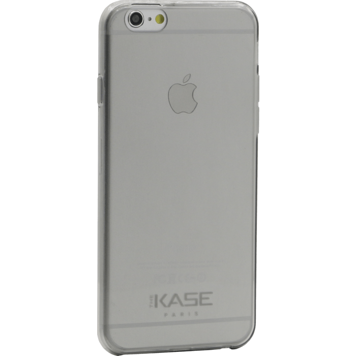 Coque ultra slim invisible pour Apple iPhone 6/6s 0,6mm Transparent Gris
