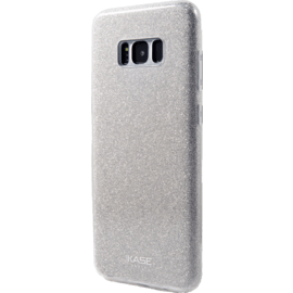 Case Sparkly Glitter Slim Case for Samsung Galaxy S8+, Silver