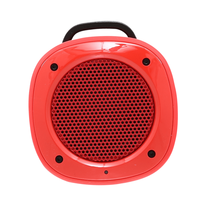 Airbeat-10 altoparlante Bluetooth portatile con vivavoce, rosso