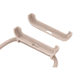 Bandouli&egrave;re d&eacute;tachable et support 2-en-1 pour Apple iPhone12 mini, Rose Sable