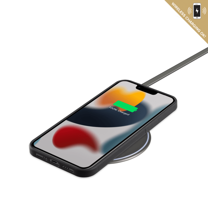 Etui & Coque robuste magn&eacute;tique 2-en-1 pour Apple iPhone 13 mini, Noir Onyx