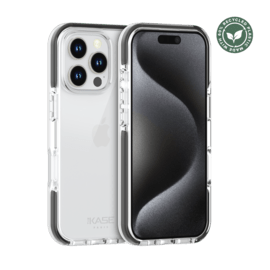 Coque Sport mesh pour 60% de plastique recycl&eacute; Apple iPhone 16 Pro, Noir