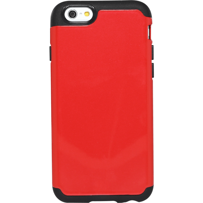 Coque anti-choc pour Apple iPhone 6/6s (4.7 pouces), Rouge brillant