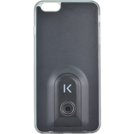 Case Selfie case with Bluetooth Remote Shutter for iPhone 6/6s Plus, Satin Black