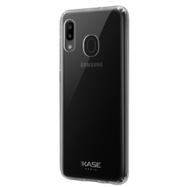 Coque hybride invisible pour Samsung Galaxy A20 2019, Transparente