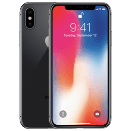 iPhone X reconditionn&eacute; 128 Go, Gris sid&eacute;ral, d&eacute;bloqu&eacute;