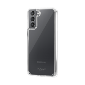 Coque hybride invisible pour Samsung Galaxy S21 5G, Transparent
