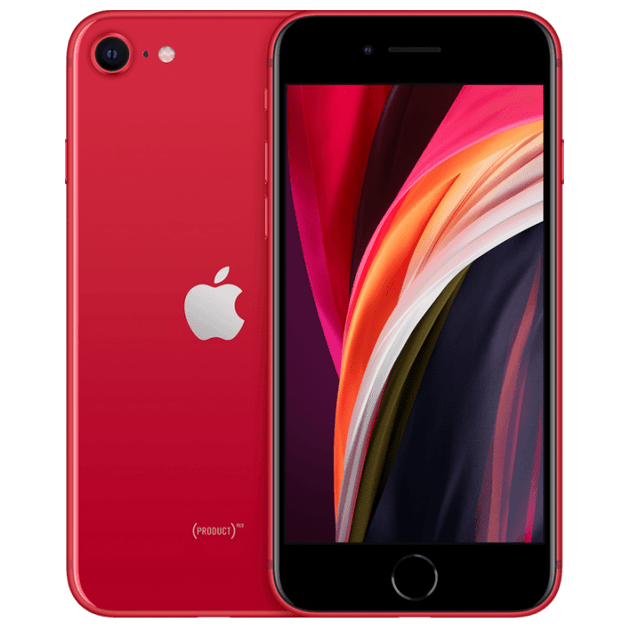 iPhone SE 2020 reconditionn&eacute; 64 Go, Rouge, d&eacute;bloqu&eacute;