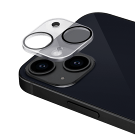 Protecteur d'objectif d'appareil photo en cristal acrylique pour Apple iPhone14/14 Plus , transparent