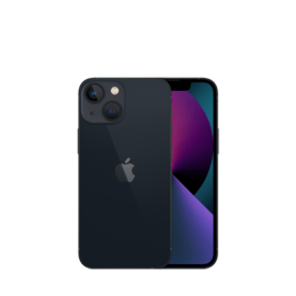 Case iPhone 13 mini reconditionné 128 Go, Minuit, SANS FACE ID, débloqué