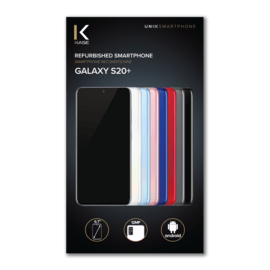 Galaxy S20+ reconditionné 128 Go, Noir Cosmique, débloqué