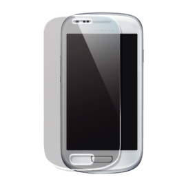 Protection d'&eacute;cran premium en verre tremp&eacute; pour Samsung Galaxy S3 mini, Transparent
