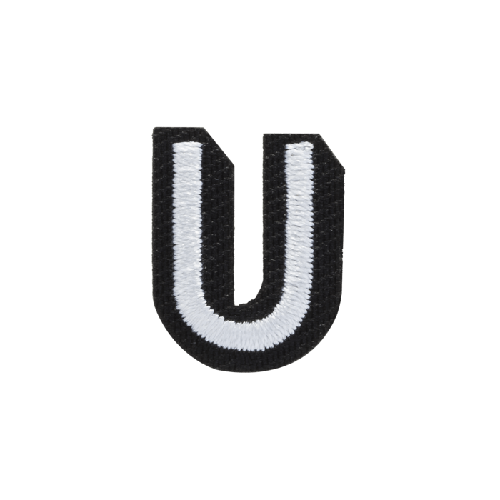 Lettre U Sticker brod&eacute;