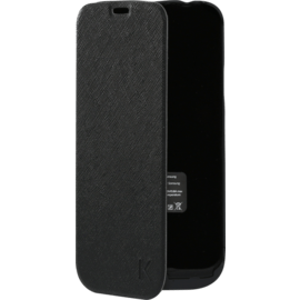 Coque Batterie avec clapet 2500mAh pour Samsung Galaxy S5, Noir