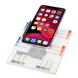 Fazup Patch Anti-Ondes pour Smartphones - Pack Famille (4 pi&egrave;ces)