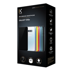 Galaxy S10e reconditionn&eacute; 128 Go, Blanc Prisme, d&eacute;bloqu&eacute;