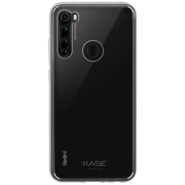 Coque hybride invisible pour Xiaomi Redmi Note 8, Transparente