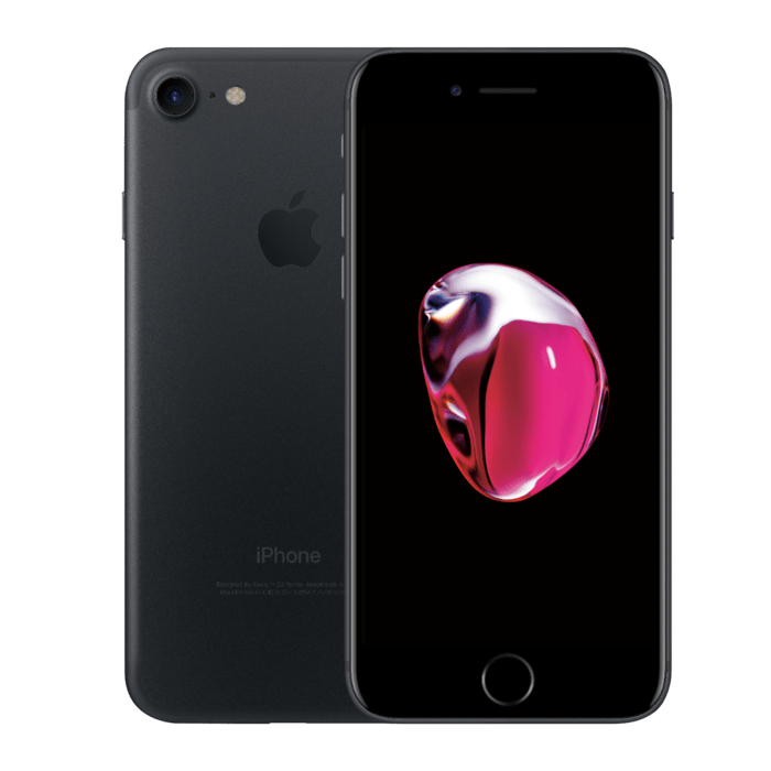 iPhone 7 32 Go - Noir - SANS TOUCH ID - Grade Gold