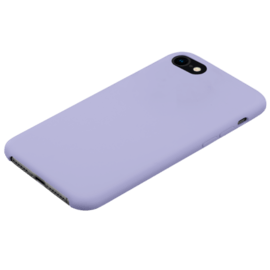 (Special Edition) Coque en Gel de Silicone Doux pour Apple iPhone 7/8/SE 2020/SE 2022, Violet Lilas