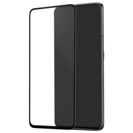 Protection d'écran en verre trempé Bord à Bord Incurvé pour Samsung Galaxy A80 2019, Noir