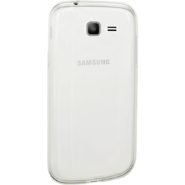 Coque silicone pour Samsung Galaxy Trend Lite (S7390/S7392), Transparent