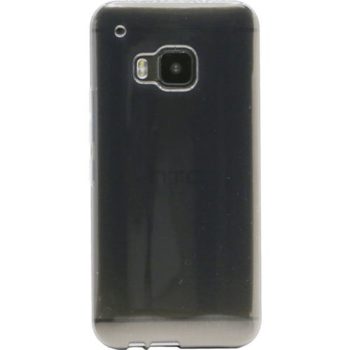 Coque silicone pour HTC One M9, Gris Transparent