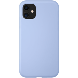 Anti-Shock Soft Gel Silicone Case for Apple iPhone 11, Lilac Blue
