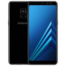 refurbished A8 (2018) 32 Gb, Black, unlocked | Samsung Galaxy A8 2018 | The Kase