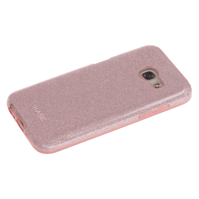Coque slim pailletée étincelante pour Samsung Galaxy A3 (2017), Or Rose
