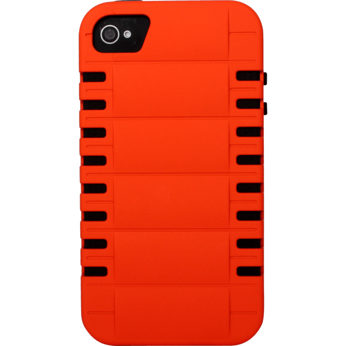 Coque pour Apple iPhone 4/4S, Anti-Shoc Rebonds Orange