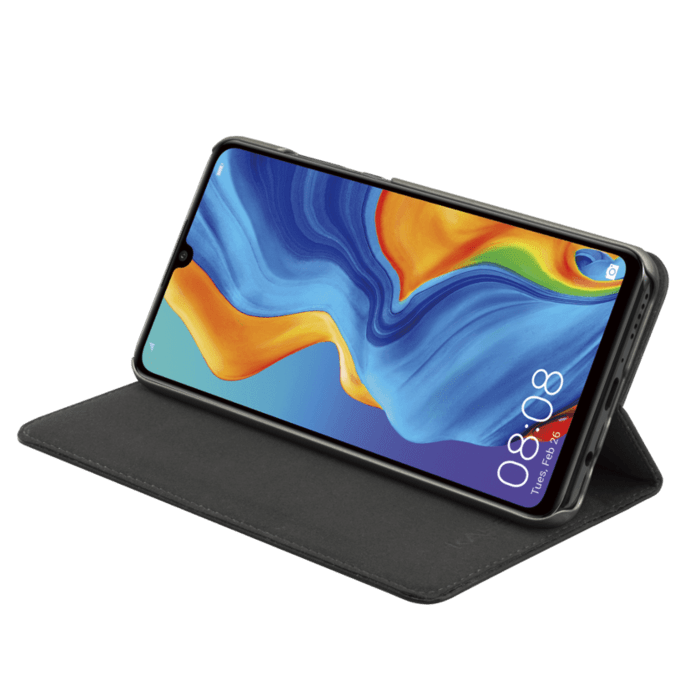 Etui et Coque slim magn&eacute;tique 2-en-1 GEN 2.0 pour Huawei P30 Lite, Noir