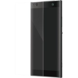 Case Curved Edge-to-Edge Tempered Glass Screen Protector for Sony Xperia XA2, Transparent