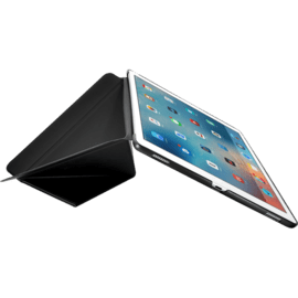 Origami Coque clapet Multi-position pliable pour Apple 12.9-inch iPad Pro, Noir Satin