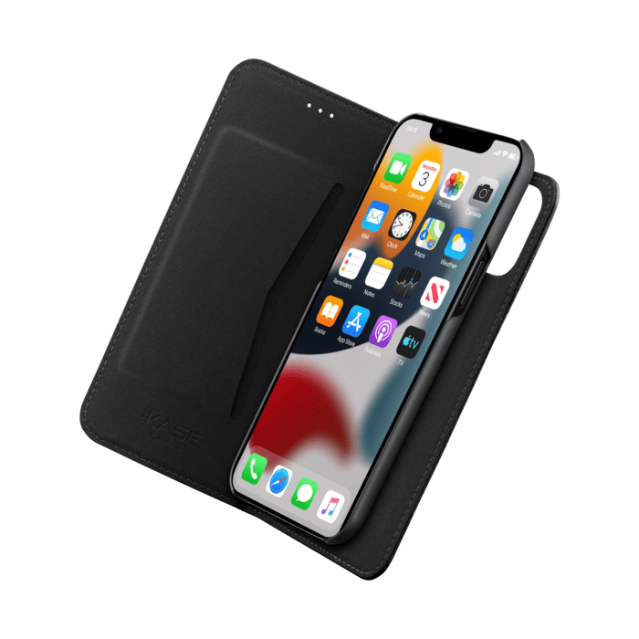 2-in-1 GEN 2.0 Magnetic Slim Wallet & Case for Apple iPhone 13 mini, Black