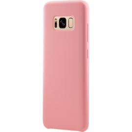 Case Soft Gel Silicone Case for Samsung Galaxy S8, Peach Pink