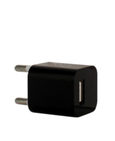 Chargeur secteur prise USB pour France, Noir (old model)