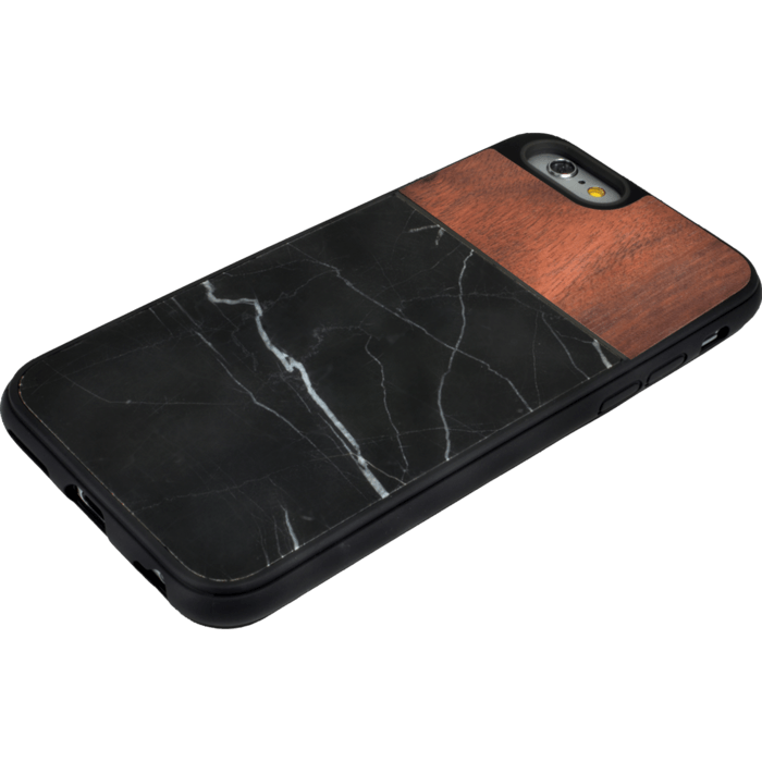 Naturalista Coque mabre-bois Noyer pour Apple iPhone 6/6s