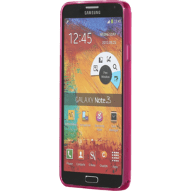 Coque pour Samsung Galaxy Note 3, silicone Rose Transparent