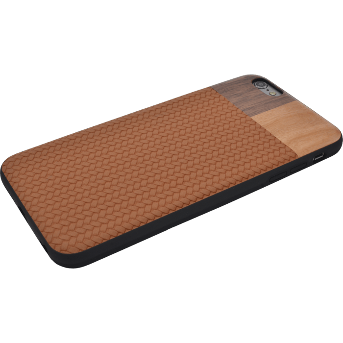 Coque pour Apple iPhone 6 Plus/6s Plus, Marron et bois Noyer et cerisier