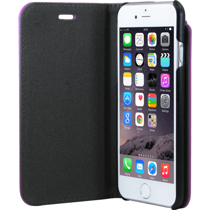 Moleskine Coque clapet classique pour Apple iPhone 6/6s, Violet