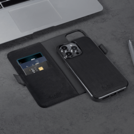 Etui & Coque robuste magnétique 2-en-1 pour Apple iPhone 14 Pro, Noir Onyx