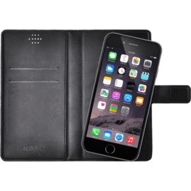 Coque clapet Universelle pour Smartphone (jusqu &agrave; 4.7 pouce), Noir de Jais