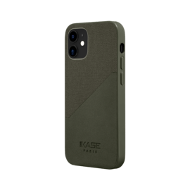 Coque Origami duo pour Apple iPhone 12 mini, Vert camouflage