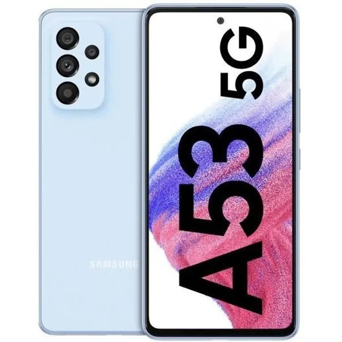 Galaxy A53 5G reconditionn&eacute; 128 Go, Bleu, d&eacute;bloqu&eacute;
